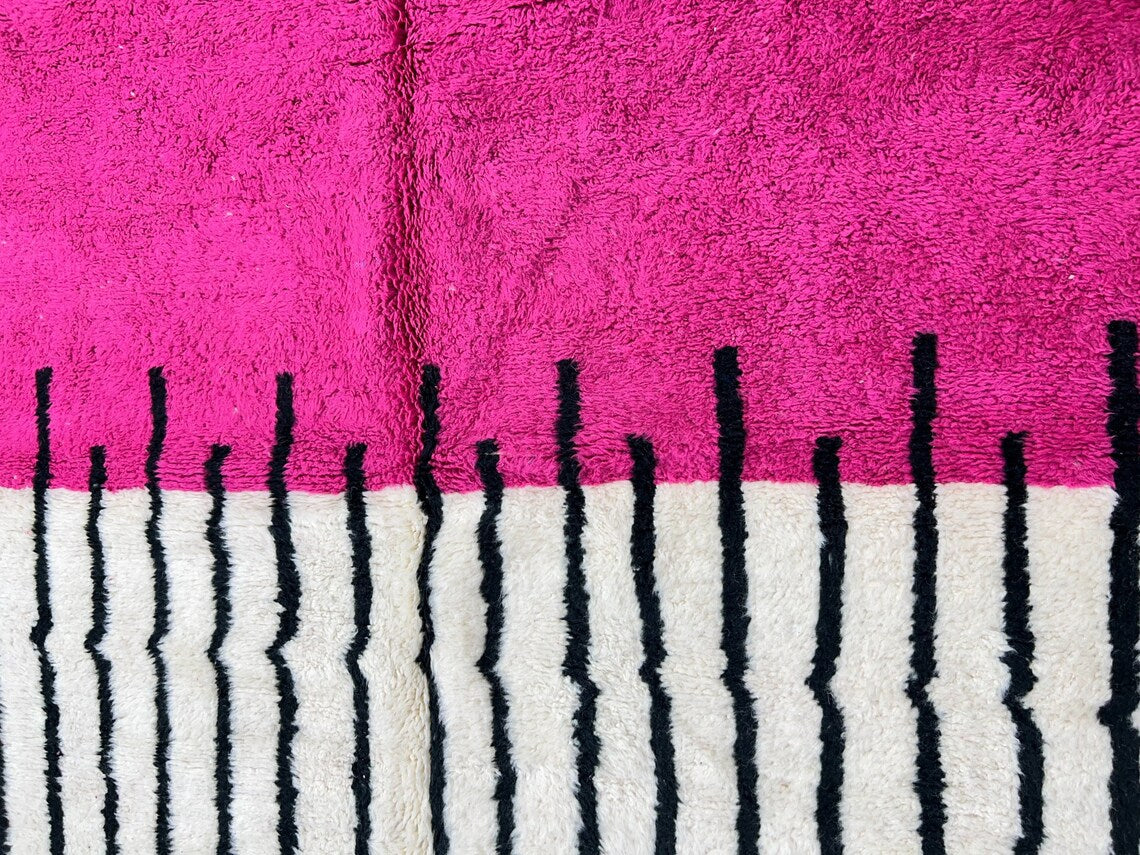 Moroccan wool rug - Tapis221 - 300 cm x 253 cm / 9.8 ft x 8.3 ft